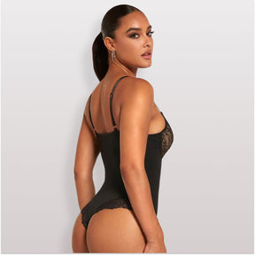 Body Modelador de Renda - Luxo Slim | + Brinde Calcinha Modeladora