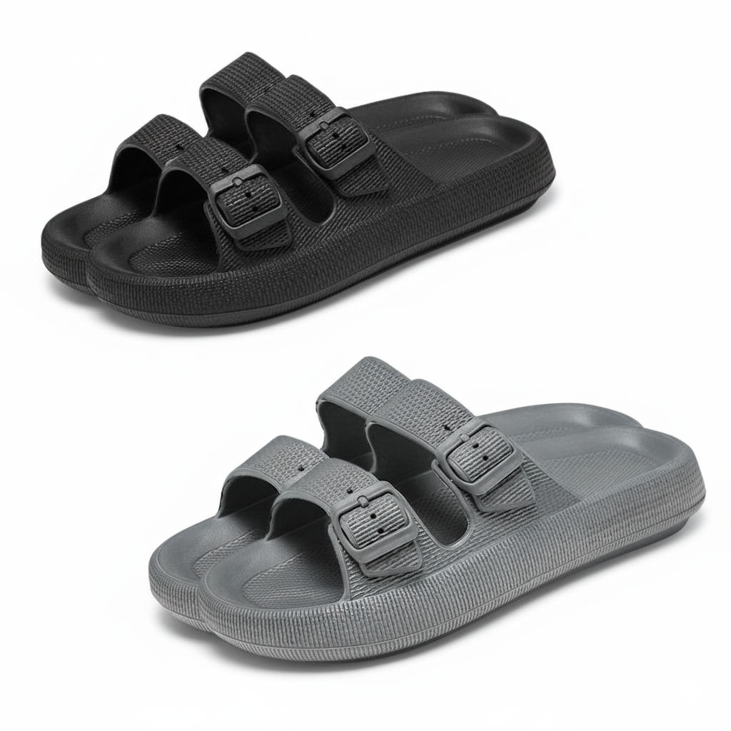 Combo 2 Pares - Sandália Anatômica Cloud (Alça Regulável)